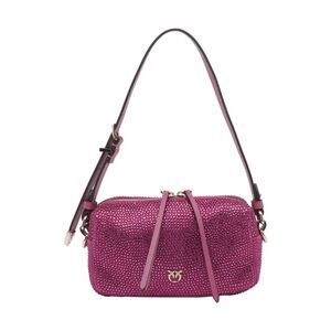 Pinko Women Mini Trittico Rhinestones Boston Bag
